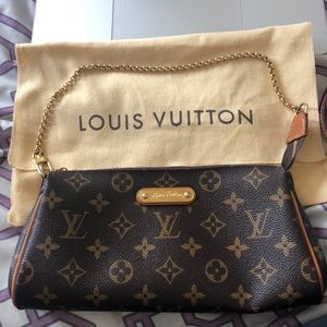 Authentic Louis Vuitton Eva clutch (Discontinued)